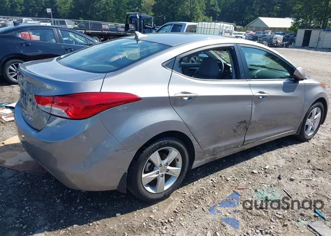 2012 Hyundai Elantra Gls (Ulsan Plant) z USA, uszkodzony, nr VIN KMHDH4AE7CU448515